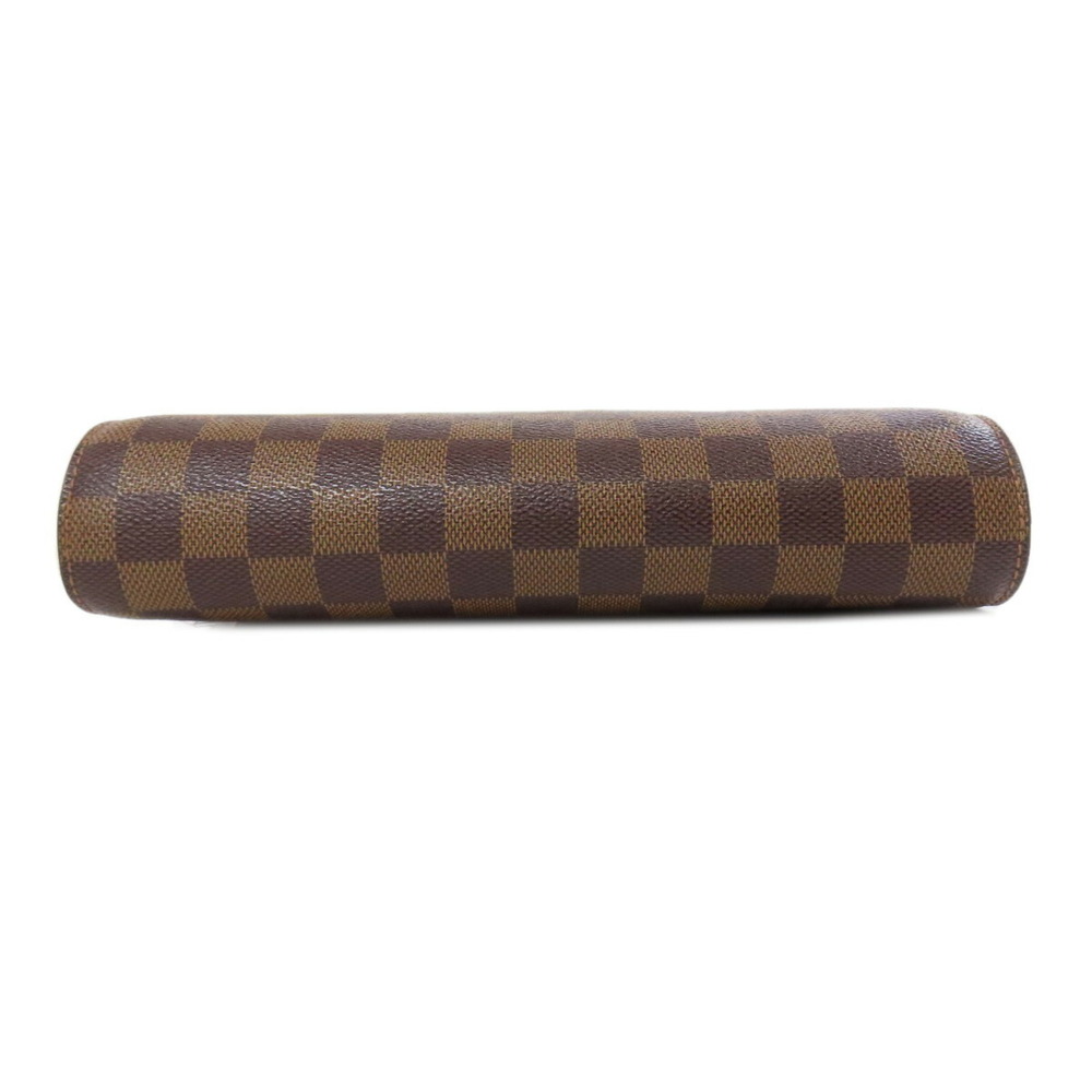LOUIS VUITTON Brown Damier Canvas Clutch Bag - Picture 4 of 11